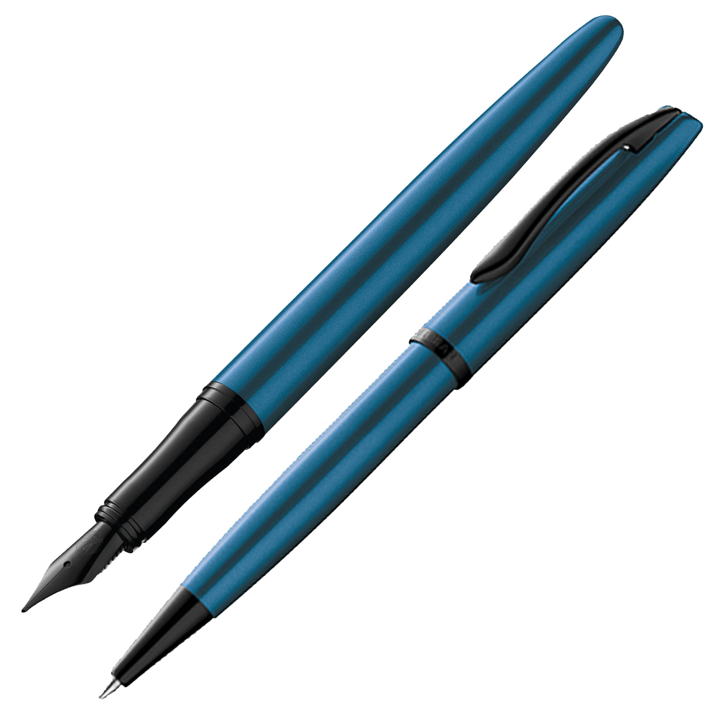 Pelikan Schreibset Füllhalter & Kugelschreiber Jazz Noble Elegance Aquamarin – ohne Box
