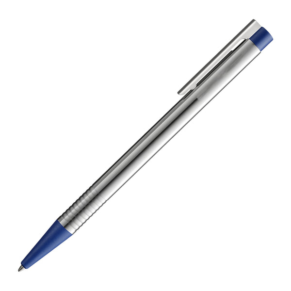 LAMY logo silber / blau Kugelschreiber